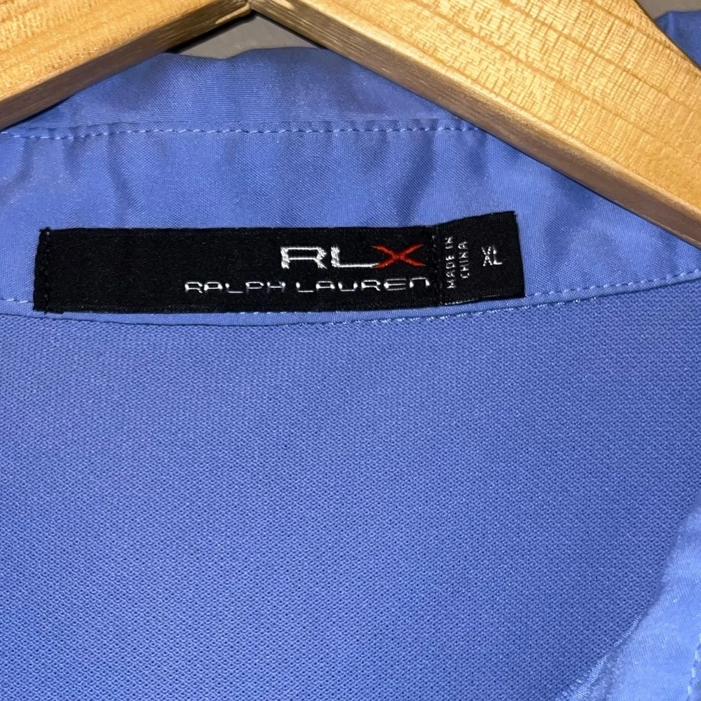 Ralph Lauren RLX Light Blue Golf Polo Shirt XL